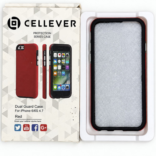 Iphone case red dual - 6s,