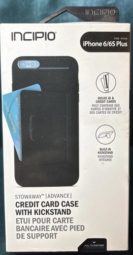Incipio stowaway black - stowaway,